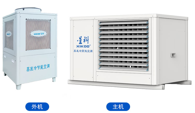 蒸發(fā)冷省電空調(diào)-臥式軸流機