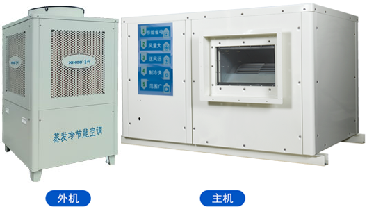 蒸發(fā)冷省電空調(diào)（管道臥式機(jī)組）-工廠空調(diào)